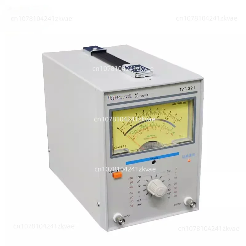 New Design High Quality Pointer Voltage Measuring Instruments TVT-322 Dual Channel Milivoltmeter Double Needle Millivoltmeter