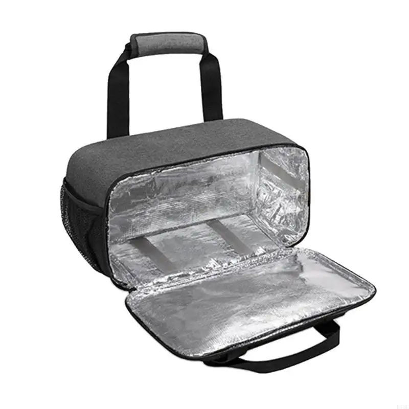 918C حقيبة تحمل الطلاء الأكريليكي تمسك حتى 50 منظمي الطلاء الفني للزجاجة