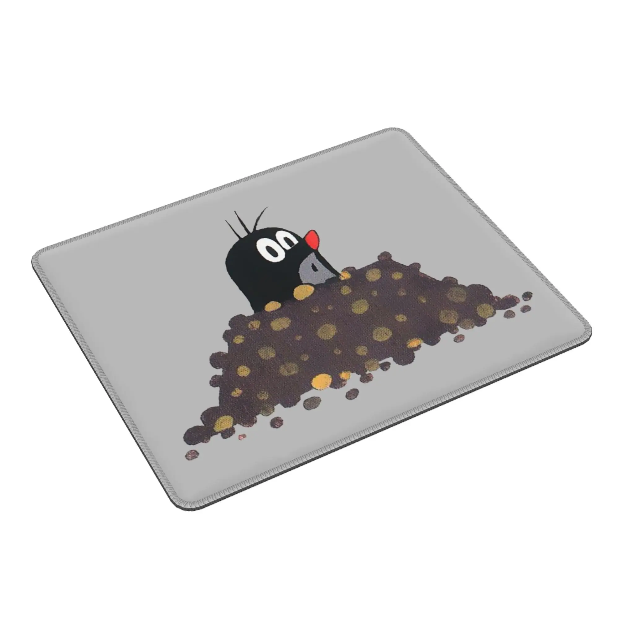 Mole Happy Krtek  Mouse Pad Computer Keyboard Mouse Mat Gaming PC Laptop Desk Mat Office Accessories Table Mats