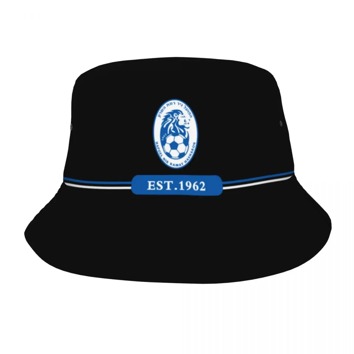 

Israel Hapoel Nir Ramat HaSharon Fc Outdoor Bucket Hats Fishing Hat Foldable Hip Hop Beach Sun Hats for Women Men