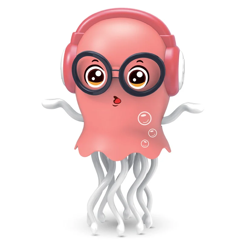 CYGJ-Pulpo Elétrico Caminhando Dançando Com Luzes Musicais Pet Eletrônico Para Crianças
