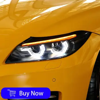 適用於BMW Z4 E89 20i 23i 28i 30i 35i 2009-2016 的汽車頭燈總成升級高品質 LED 日間行車燈投影透鏡配件 10 最佳銷售 BMWZ4大燈E89 - №4