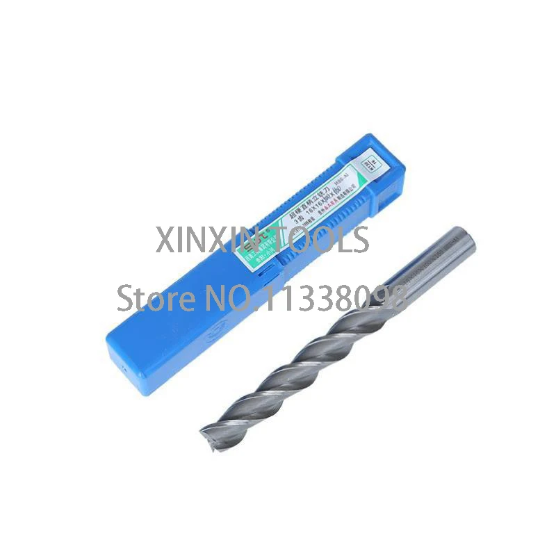 

4F-3/4/5/6/8/10/12/14/16/18/20mm 4 Flute HSS&Extended Aluminium End Mill Cutter CNC Bit Milling Machinery tools Cutting tools.