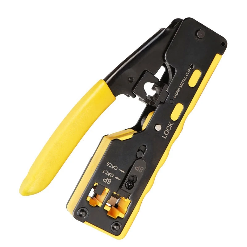 

EZ Cat7 RJ45 Crimper Network Tools Pliers Multi Function For RJ12 Cat5 Cat6 8P Cable Crimper Pressing Clamp Tongs Clip