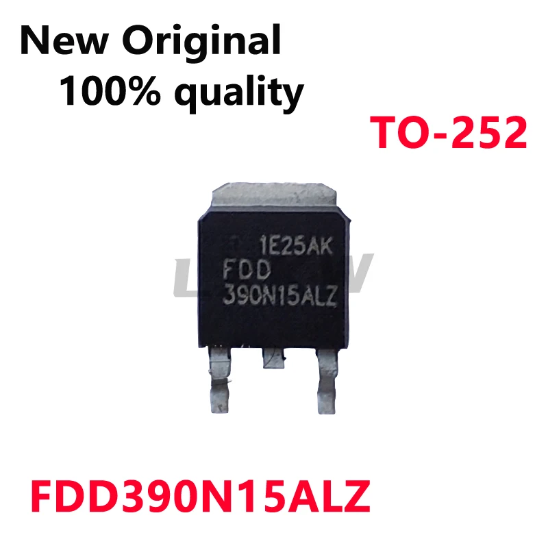 5-10/PCS New Original FDD390N15A FDD390N15ALZ 390N15A TO-252 Field effect tube In Stock