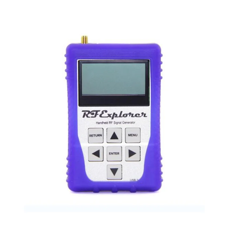 

Портативный цифровой анализатор спектра Explorer - 3G Combo 15-2700 МГц с фиолетовой резиной