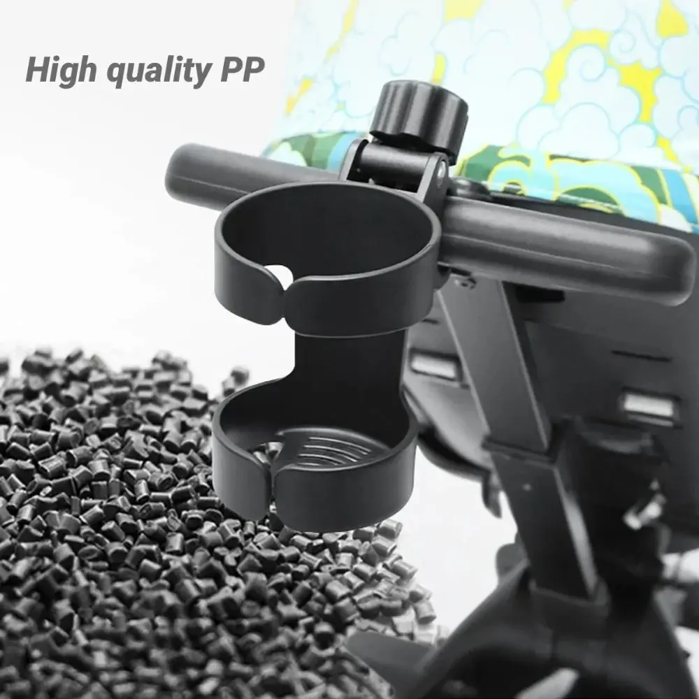 المحمولة العالمي عربة طفل كوب ماء حامل البلاستيك المقود تثبيت حامل مشروبات اكسسوارات مستقرة شرب كأس حامل الدراجة