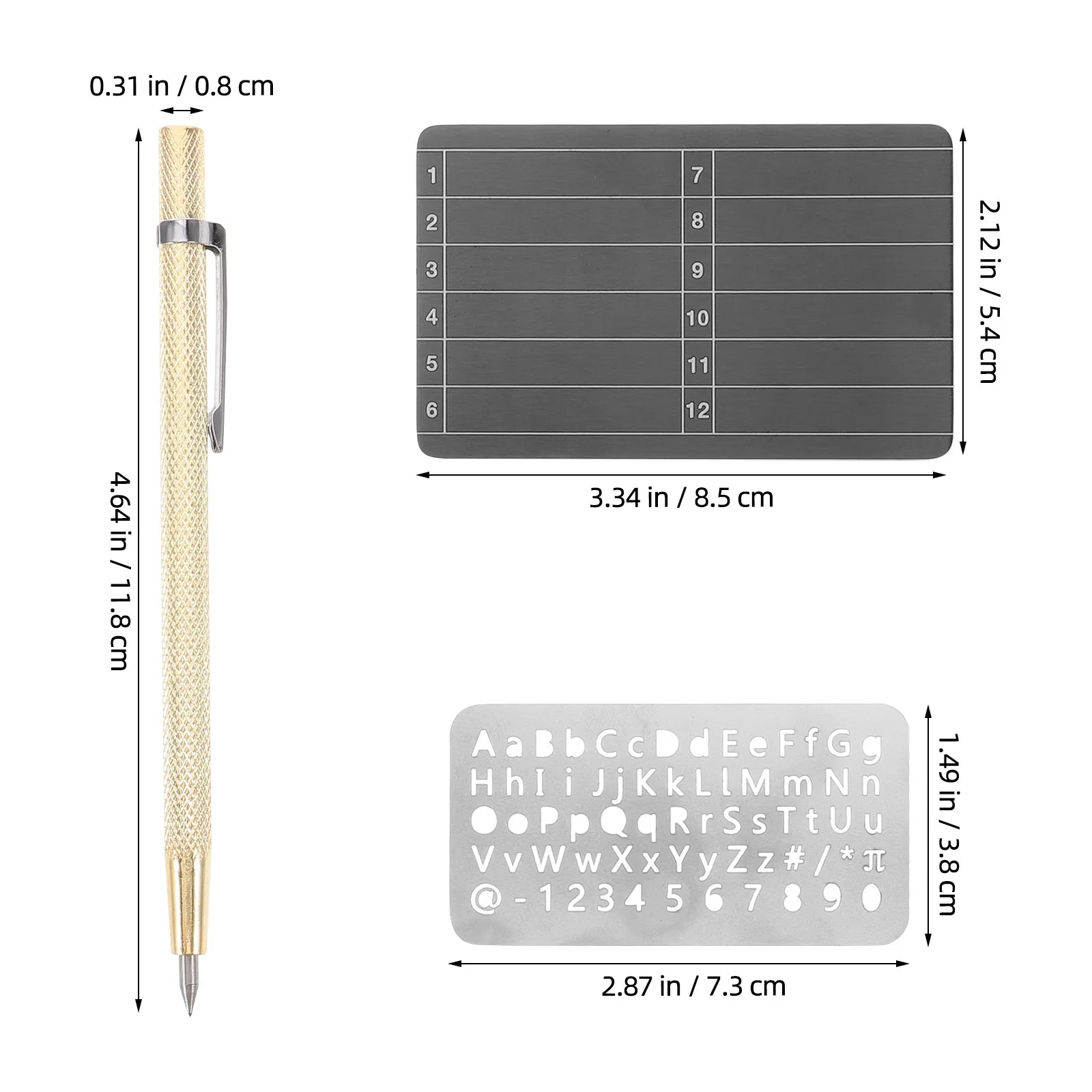 1 Set Crypto Seed Phrase Storage Stainless Steel 24 Words Backup Offline Cold Wallet for Hardware Wallet Storage Fireproof view 5