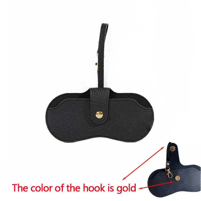 Portable Glasses Bag Soft Leather Sunglasses Pouch Slim Fashion Glasses Case Holder Glasses Organizer Travel Sunglasses Pouch image 5