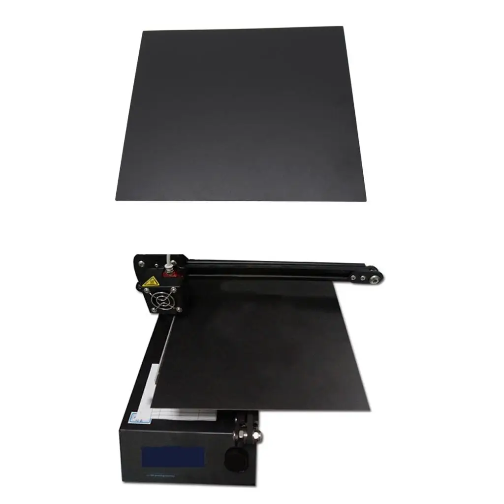 Reusable 3D Printer Platform Sticker Adhesive Heat Bed Sheet for Filament Printing Networking Computer