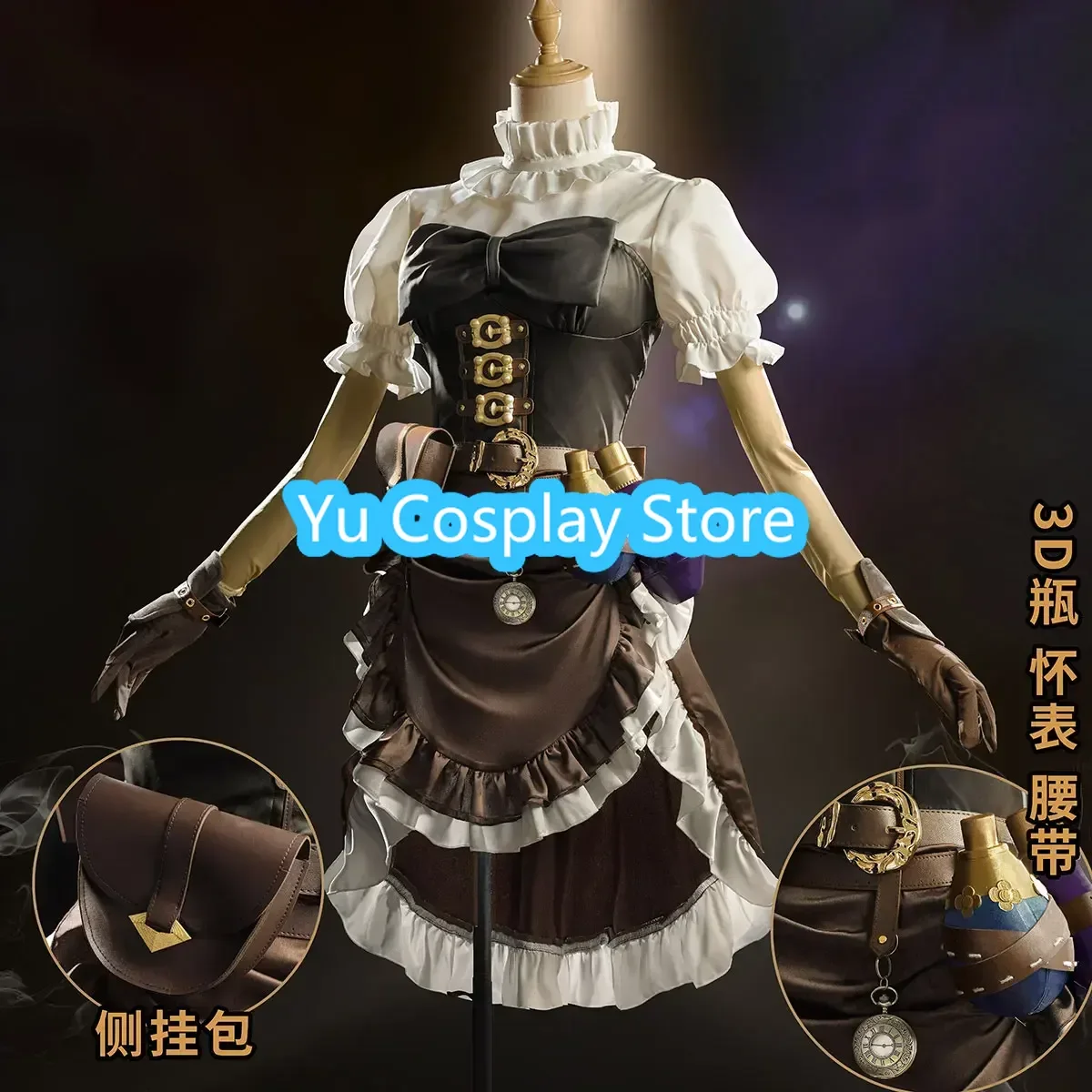 Game Identity V Perfumer Refiner Vera Nair Cosplay Costume Women Party Dress Suit Halloween Uniforms Anime Clothing Custom Made