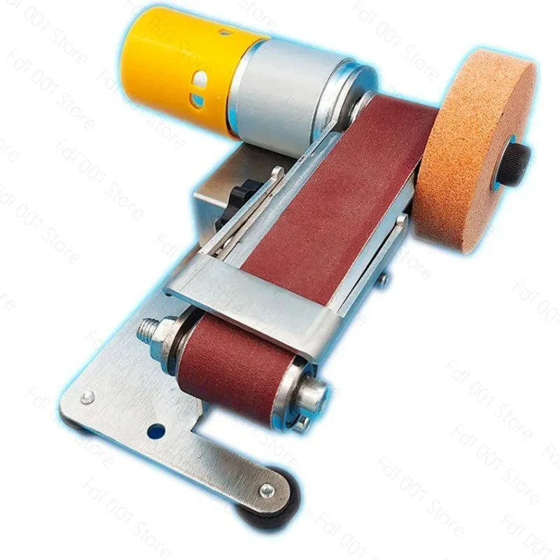 Hot Sale Mini Electric Belt Grinder Sharpener DIY Polishing Grinding Machine Cutter Edges Sharpener