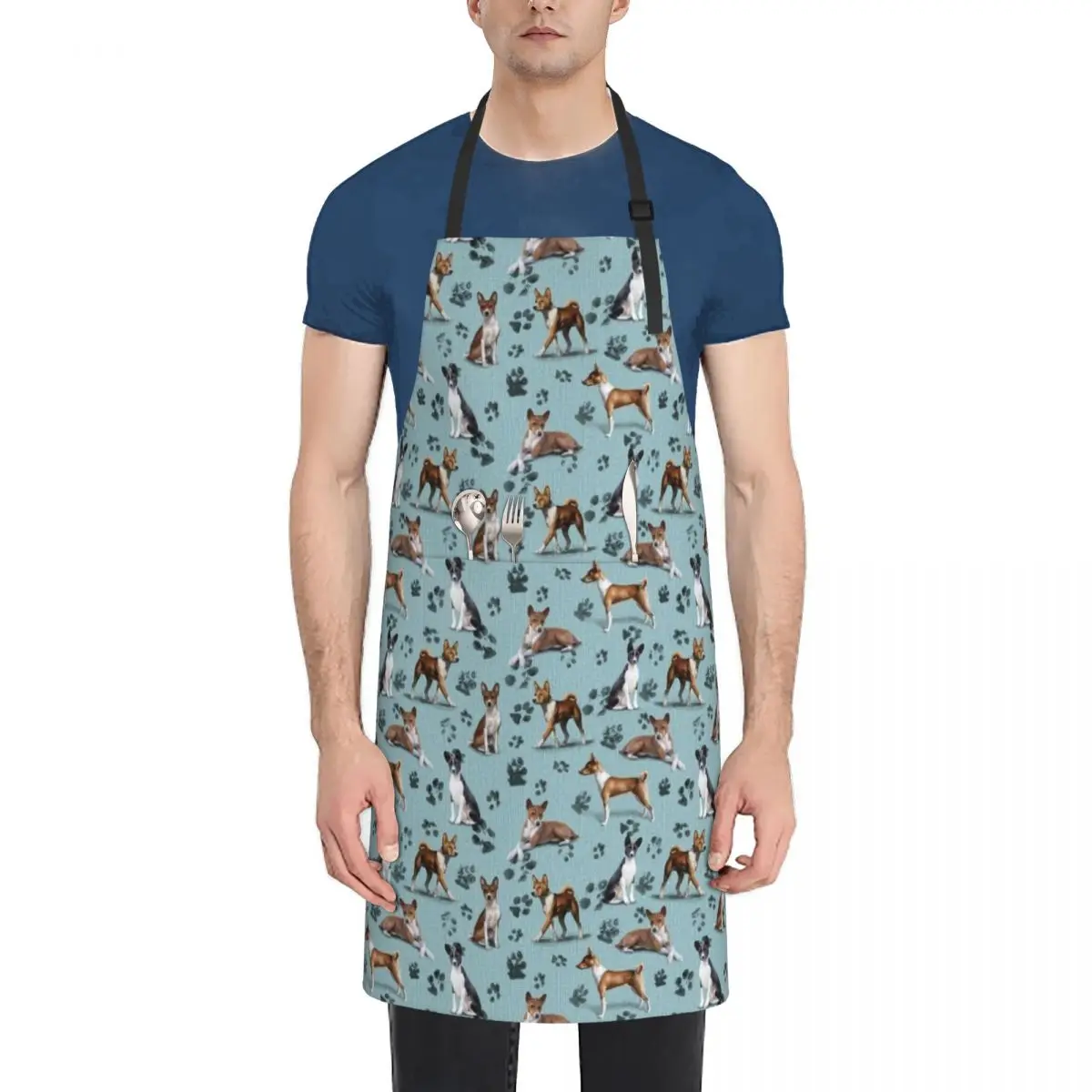 

The Basenji Apron Teacher All For Kitchen And Home Kitchen And Household Goods Apron