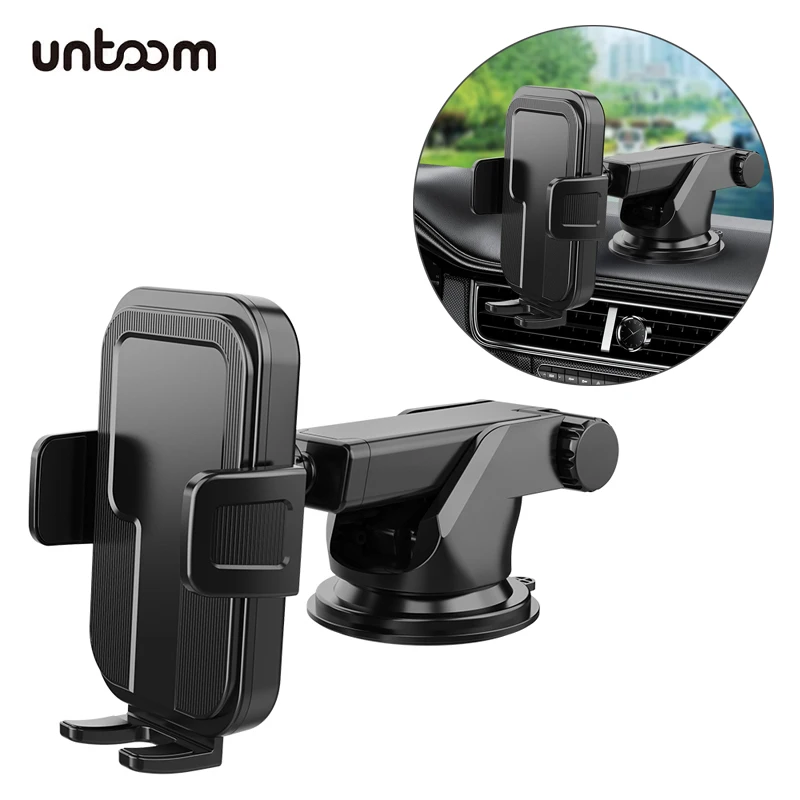 

Universal Car Phone Holder Mount Upgraded Adjustable Car Dashboard Cell Phone Holder Suction Cup Phone Stand for Car Windshield