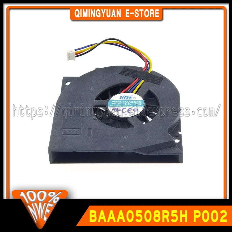 Genuine New Suitable for AVC BAAA0508R5H DC5V 0.5 A P002 Four-Wire Cooling Fan