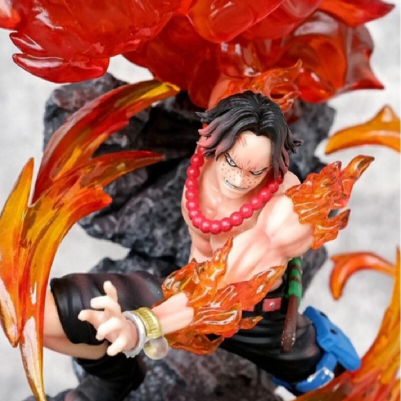

Цельный GK Гигантский кулак Огненный кулак Ace Аниме Фигурка Модель игрушки Изысканные украшения для рабочего стола Статуя Мальчик-сюрприз коллекционные предметы подарок