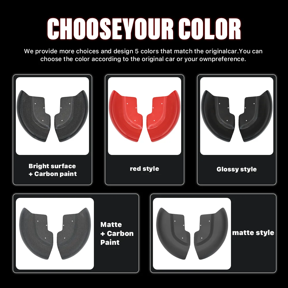 Motorcycle Accessories Universal Brake Disc cover For Ducati V2 V4 V4R 2018-2024 ABS Protection Carbon Wheel Kit Air Deflector