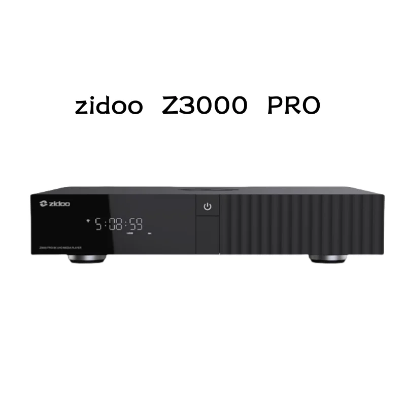 zidoo Z3000 PRO-8K Media Player, Amlogic S928X-K Processor 6G+64G,8K Android 11os, Support DV,HDR10+ and All HDR Technoly BDMV