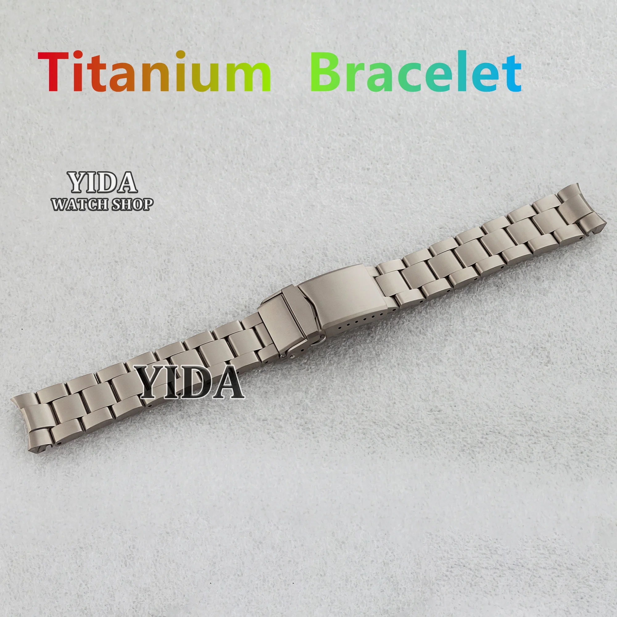 

20MM Titanium Watch Band Titanium Strap Bracelet For SUB GMT NH35 NH36 Titanium Modify Watch Replacements Wristband Accessories