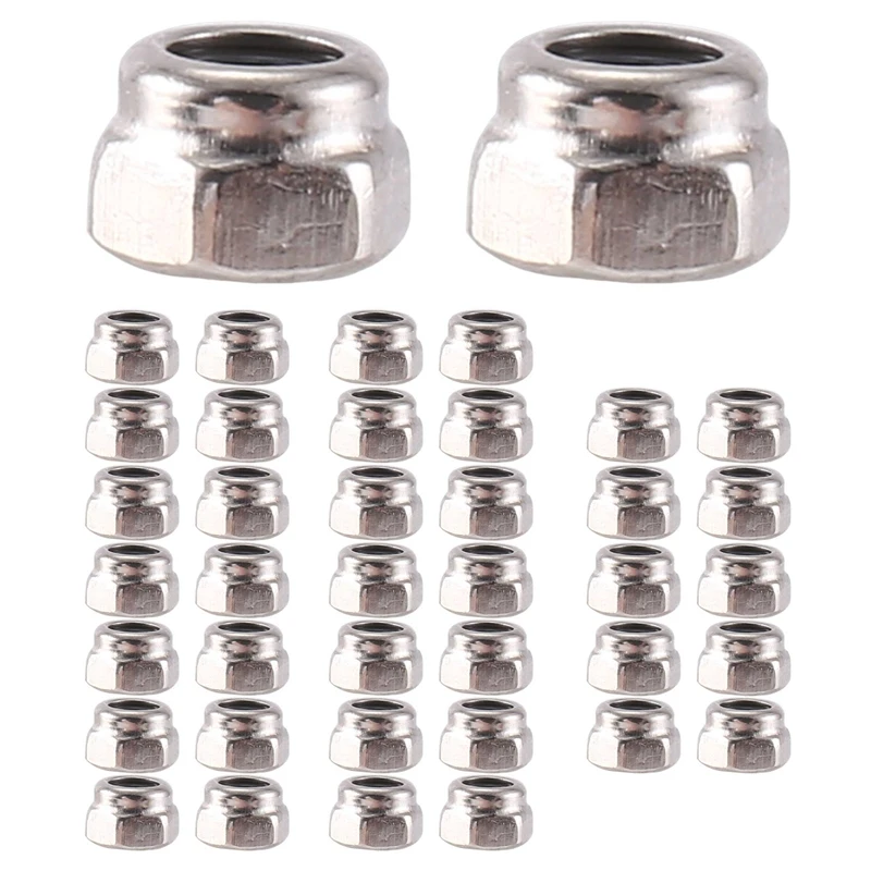 40Pcs Metal M2.5 Screw Nut For Traxxas TRX4M 1/18 RC Crawler Car Upgrade Parts