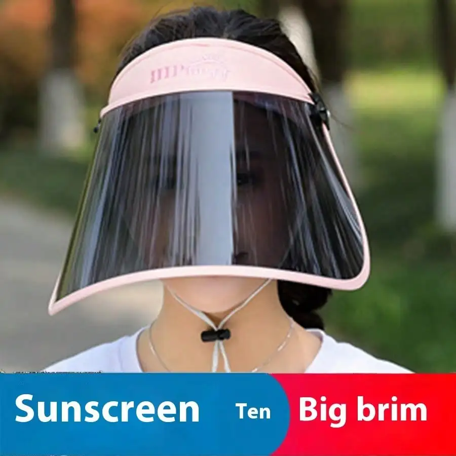 1PC  summer large lens sun hat: Women's foldable casual sun hat, breathable wide edge