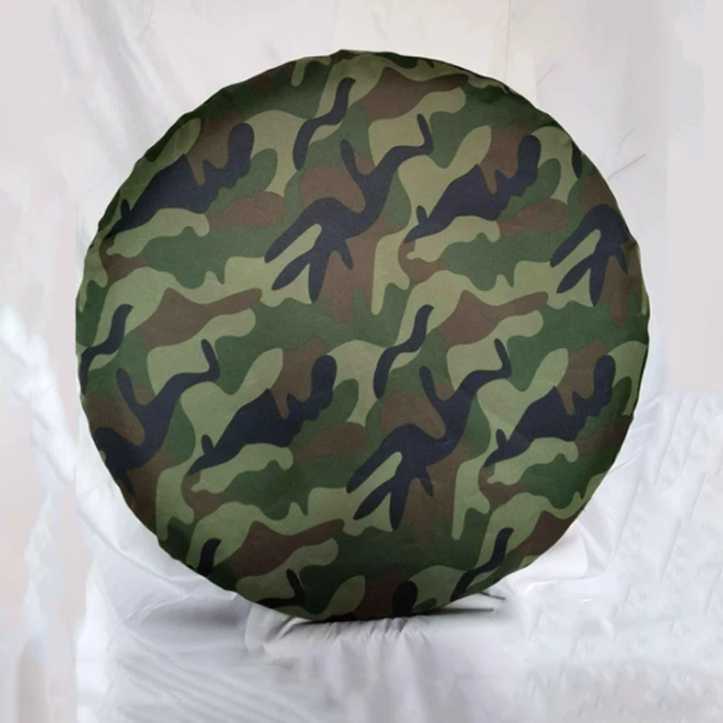 15inch Camouflage Green Car Spare Wheel Tire Tyre Cover Protector Tire Storage for RV Camper Truck Trailer Bus Van Lorry - view 4