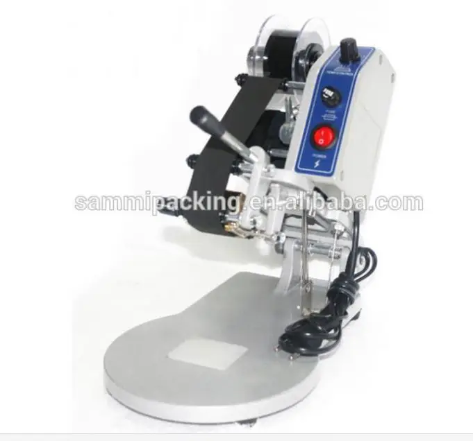 DY-8 Electric Date Stamp Coder Manual Date Stamp Plastic Bag Cans New Condition Wood Metal Automatic Motor Coding Machines