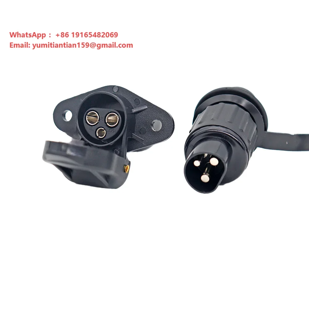 3 Pin Female Automotive Electrical Connector Waterproof Socket for Car Truck Motorcycle Marine Wiring Harness