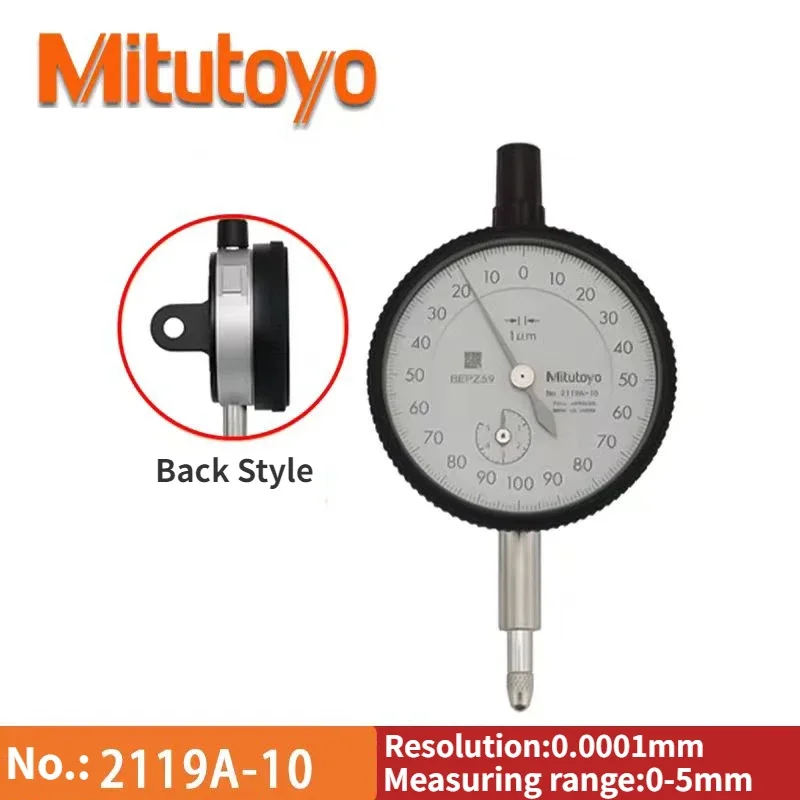 

Mitutoyo 2109AB Dial Indicators Measuring Range 0-1mm/0.001mm, 2109AB-10 2109A-10 2046A 2046AB Dial Indicator