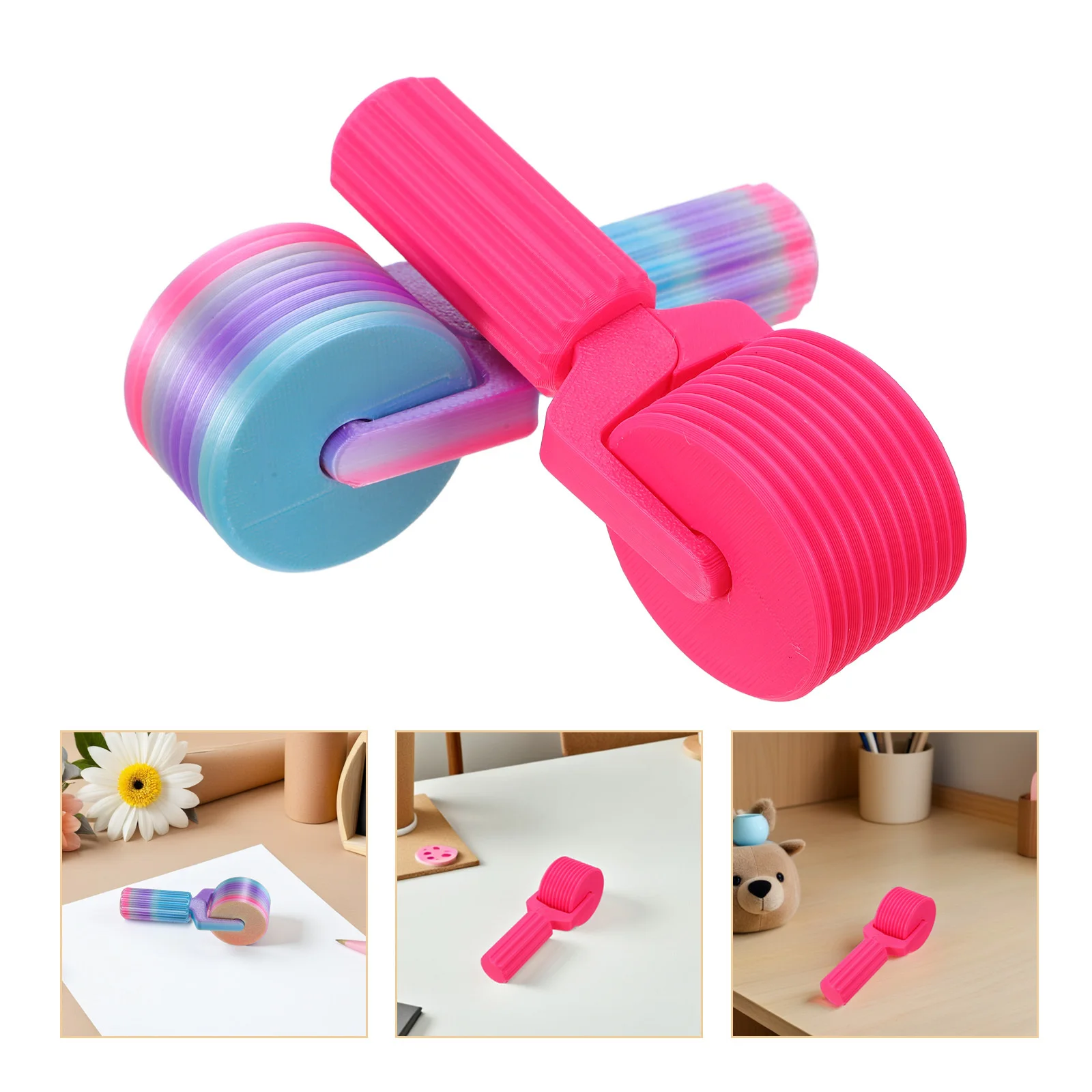 

2Pcs Rhinestone Painting Roller Essential Plastic Craft Tool for DIY Embroidery Decoration Canvas Printmaking Art Projects