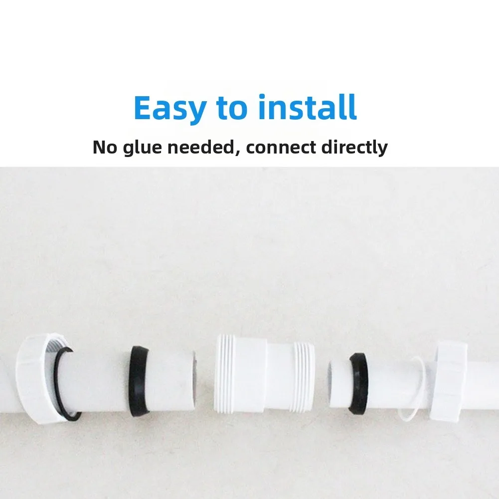 الأنابيب تمديد موصل 40 مللي متر أنثى إلى 32 مللي متر أنثى المخفض الأنابيب المستقيمة للمكونات الأساسية المطلوبة لمشاريع السباكة