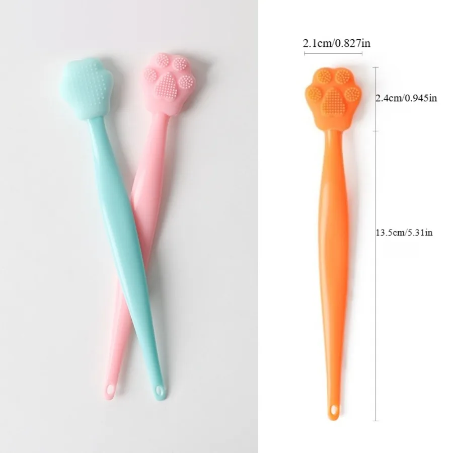 5 stücke Katze Klaue doppelseitige Silikon Reinigung Pinsel Manuelle Mitesser Entfernung Peeling Make-Up Entfernung Schönheit Körperpflege