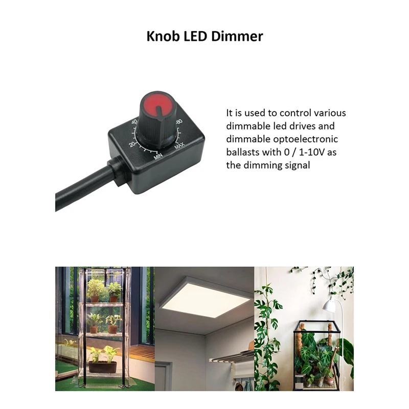 低電圧パッシブ調光器,LEDノブ調光器,PWM,調光可能な電子ドライバー,0-10v,0-10v,dc 0-10v,3個
