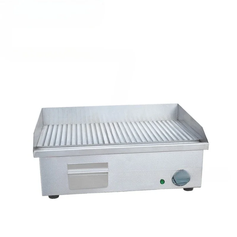 Commercial snack grilling oven equipment gd squid iron plate steak steak iron platemeat eggplant