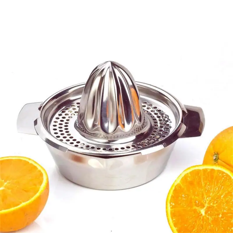 Stainless Steel Lemon Squeezer Manual Juicer Portable Small Orange Squeezer Reamers Fruit Vegetable Juicer Kitchen Tool