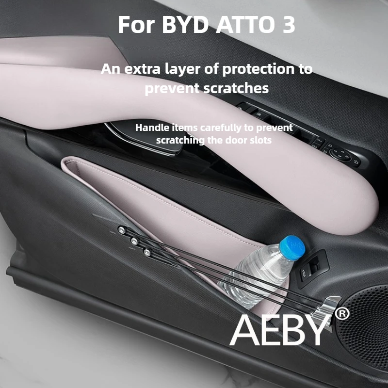 

AEBY для BYD ATTO 3 Smart Driving Edition 2022-2025, набор водонепроницаемых ковриков для лотков, противоскользящий карманный коврик, шумоподавление салона автомобиля