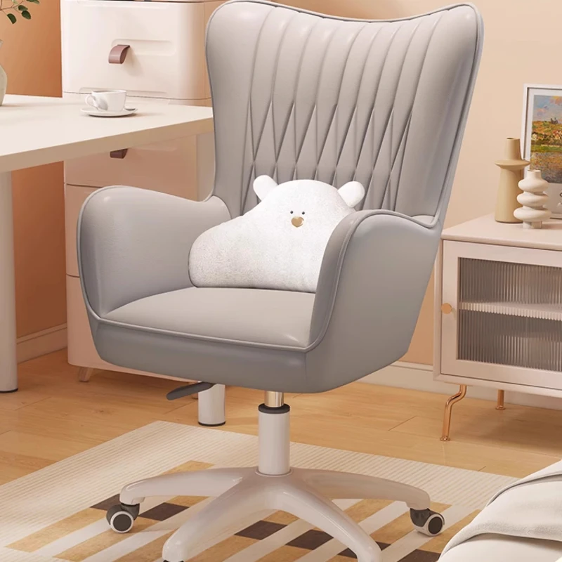 

White Office Chair Comfortable Backrest Computer Chair Sillones Reclinables Para Descansar Cadeira Gamer Computer Armchair