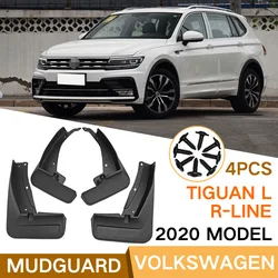 Paraspruzzi per VW Volkswagen Tiguan L R-Line 2018-2020 paraspruzzi paraspruzzi parafanghi anteriori posteriori parafango accessori esterni