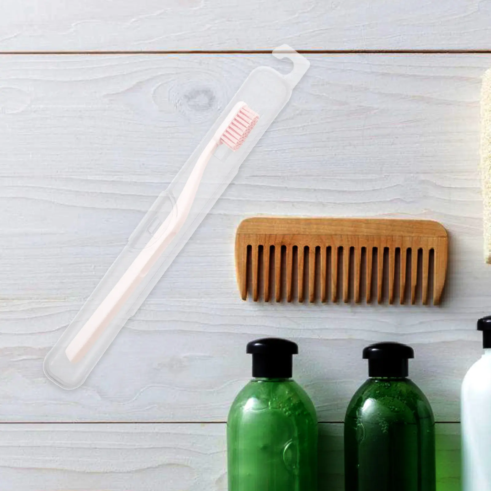 10Pcs Toothbrush Containers Portable PP Material Travel Storage Organizer Small Size Outdoor Camping Holder Clean Protector