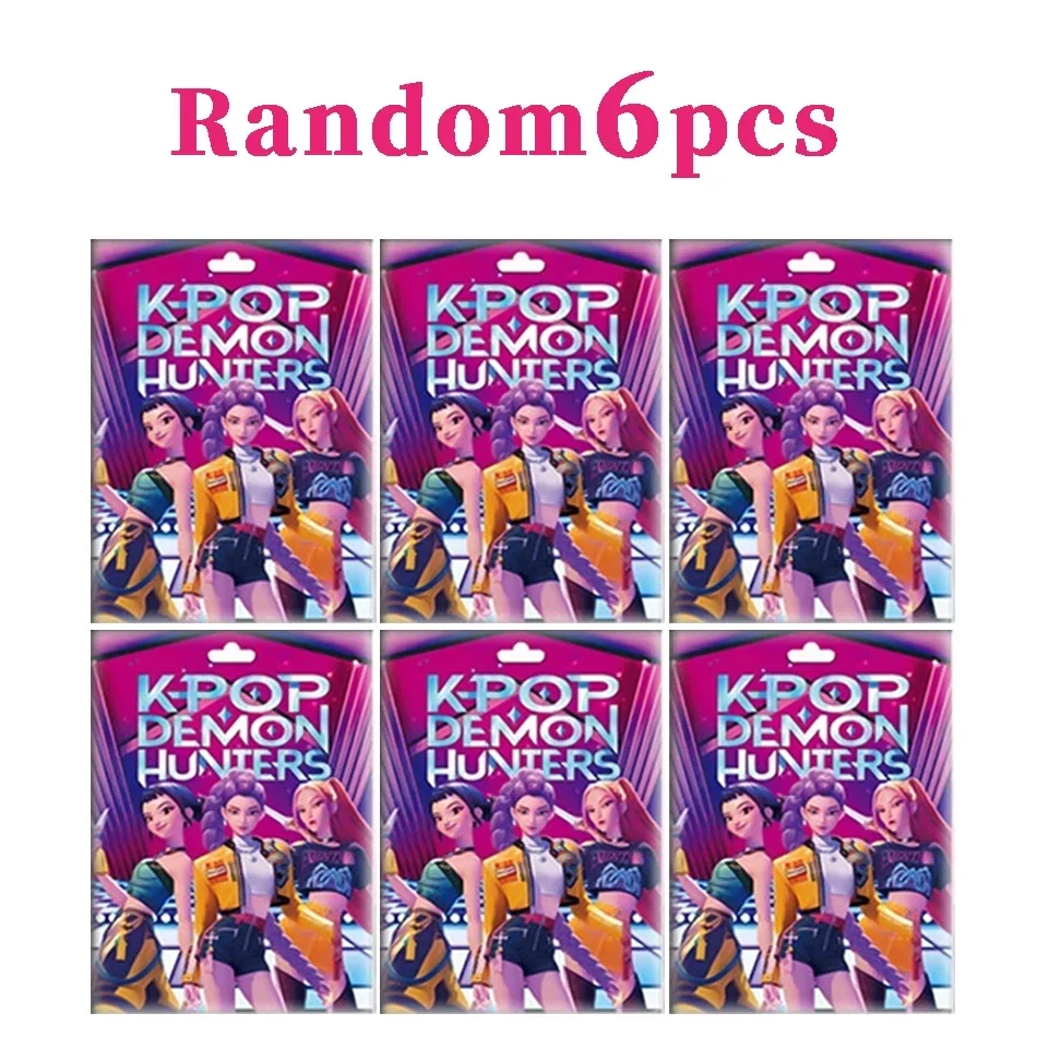 アニメ映画ブラインドボックス K-POP ウィッチハント スーパーアイドル ルミ ミラ ゾイ デーモンハンター ミニフィギュア PVCモデル 誕生日プレゼント ブラインドボックス