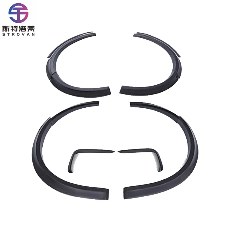 STLF Carbon Fiber Wheel Brow Fender Body Parts Kit for Porsches Cayenne Turbo GTS 2019-2022