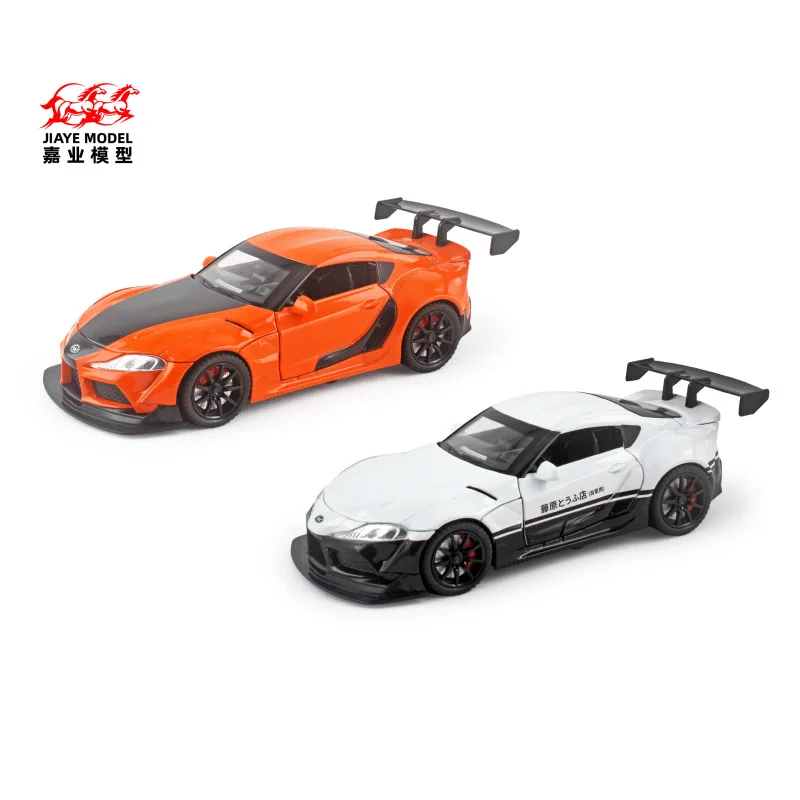 1:22 Bull Demon King Painting Edition Simulatie Legering Geluid en licht Sportwagenmodel Verjaardagscadeau voor kinderen Speelgoedcollectie