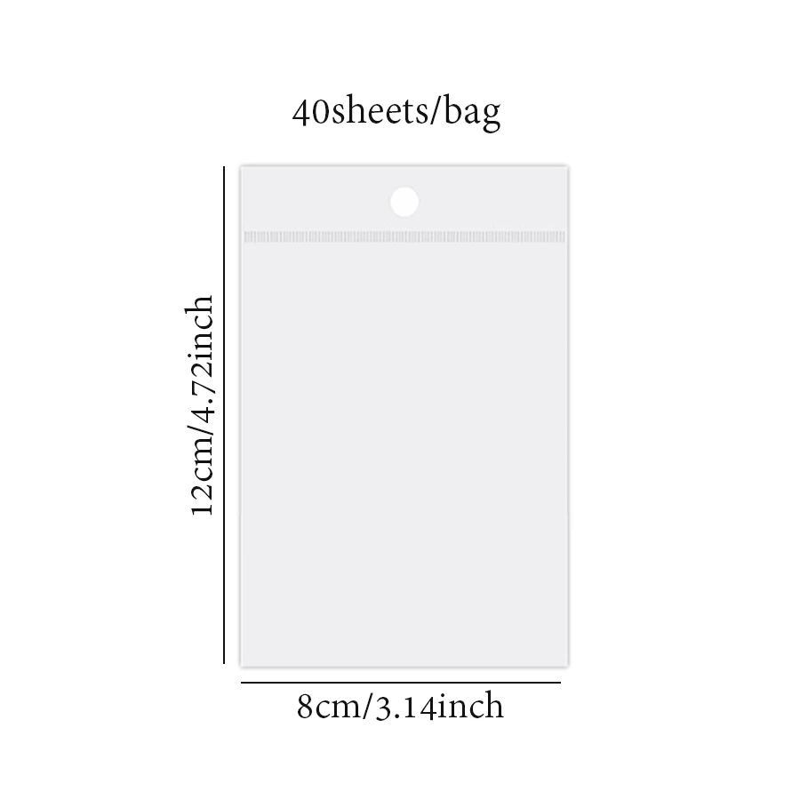 Sticker Pack 40sheets/bagPET Jungle Mountain Landscape Sticker Pack Handbook Stationery DIY Craft & Scrapbook Journal Stickers