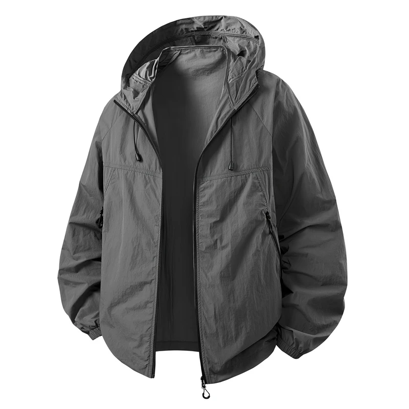 Summer Hooded Air-Conditioning Workwear with Fan Cooling, Outdoor Temperature-Reducing Breathable and Sun-Protective Clothing (E image 5