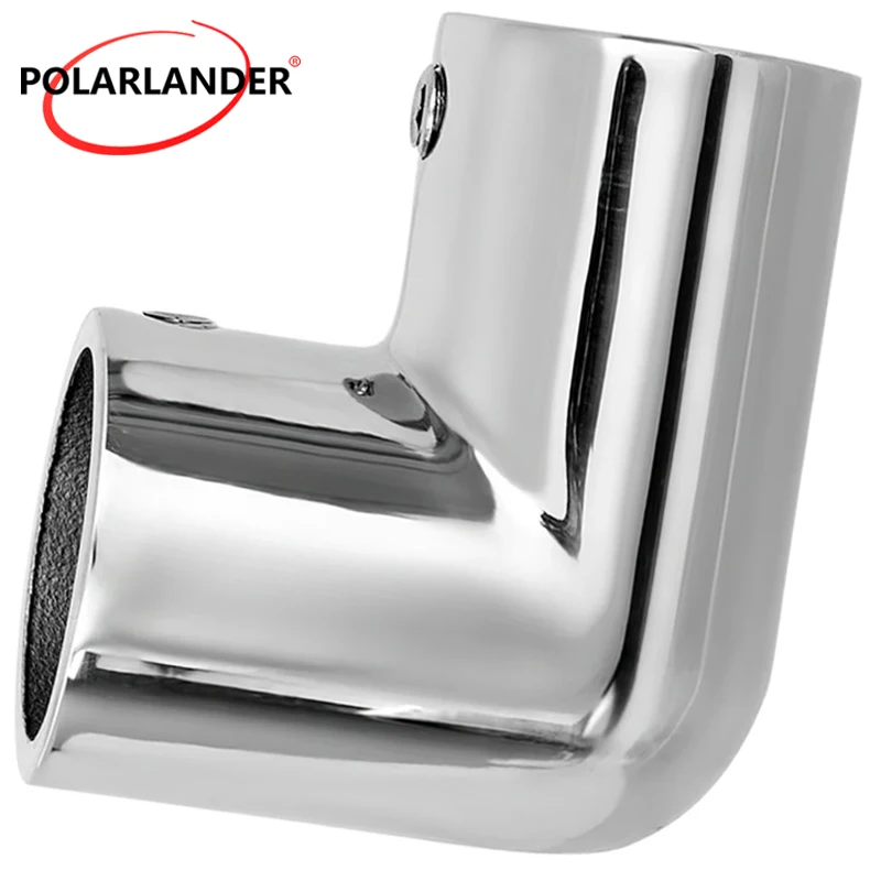 Boat Hand Rail Fitting 1PC 316 Stainless Steel Heavy Duty Marine Grade Fit 90 Degree Elbow For 25mm Pipe Tubing Mount Hardware