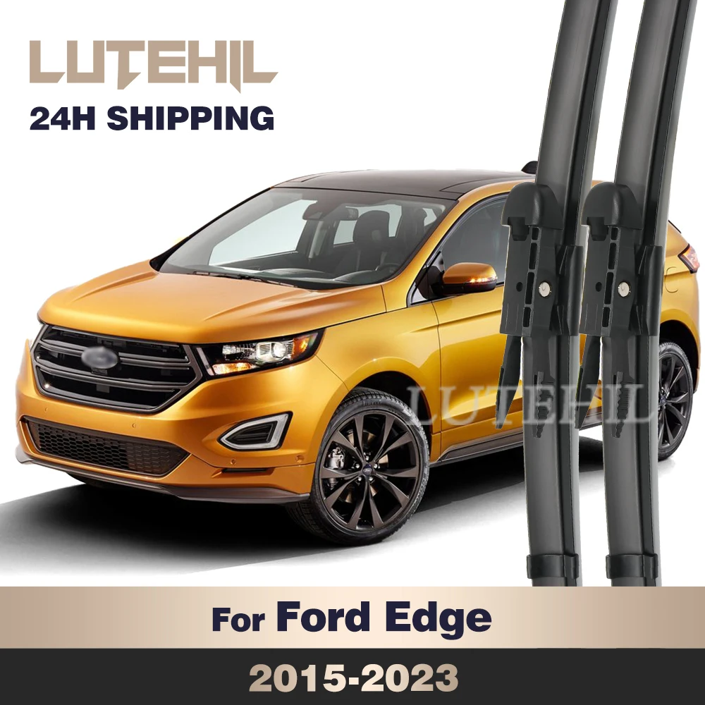 

LUTEHIL Wiper For Ford Edge MK2 2015-2023 Wiper Front Wiper Blades Windshield Windscreen Window Brush 28"+28"