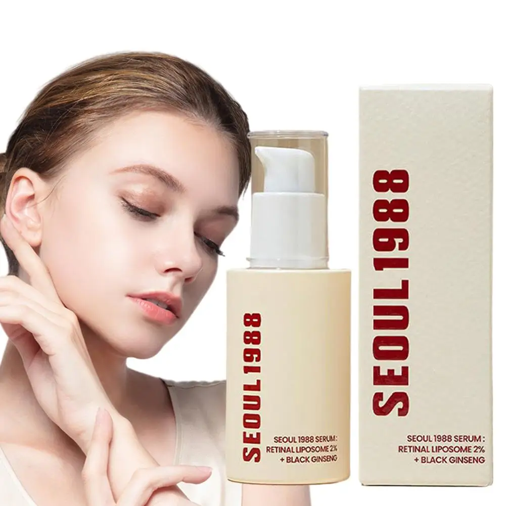 

Ginseng Facial Serum - Brightening Acne Treatment Essence, Pore Minimizer & Blackhead Remover for Glowing Skin (30ml)
