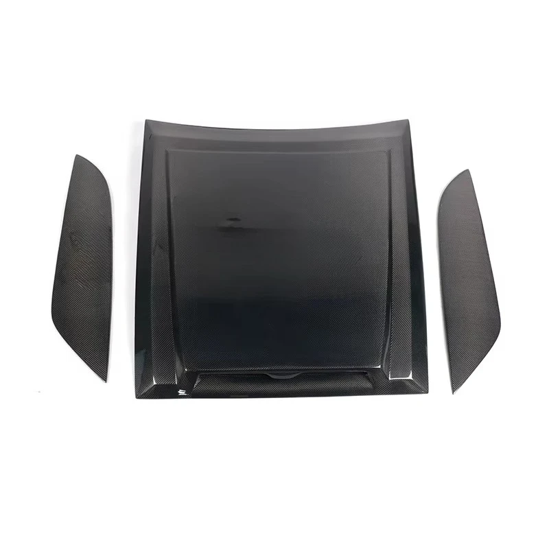 غطاء محرك صغير من ألياف الكربون جديد للمدافع المعدل بحالة ممتازة #5