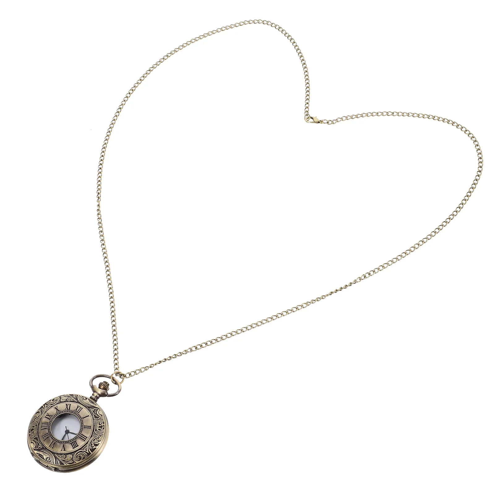 

Vintage Pocket Watch Metal Decorative Accessory for Men Women Retro Style Gift Portable Lightweight Compact Pocket Watch