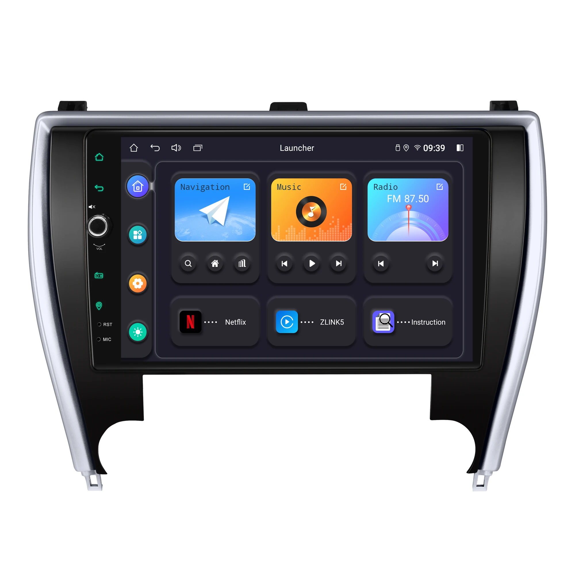 JOYFORWA Carplay Auto Android 12.0 Car Stereo Radio GPS Navigation For Toyota Camry 2015-2017 With 10.1 Ultra-Thin Screen